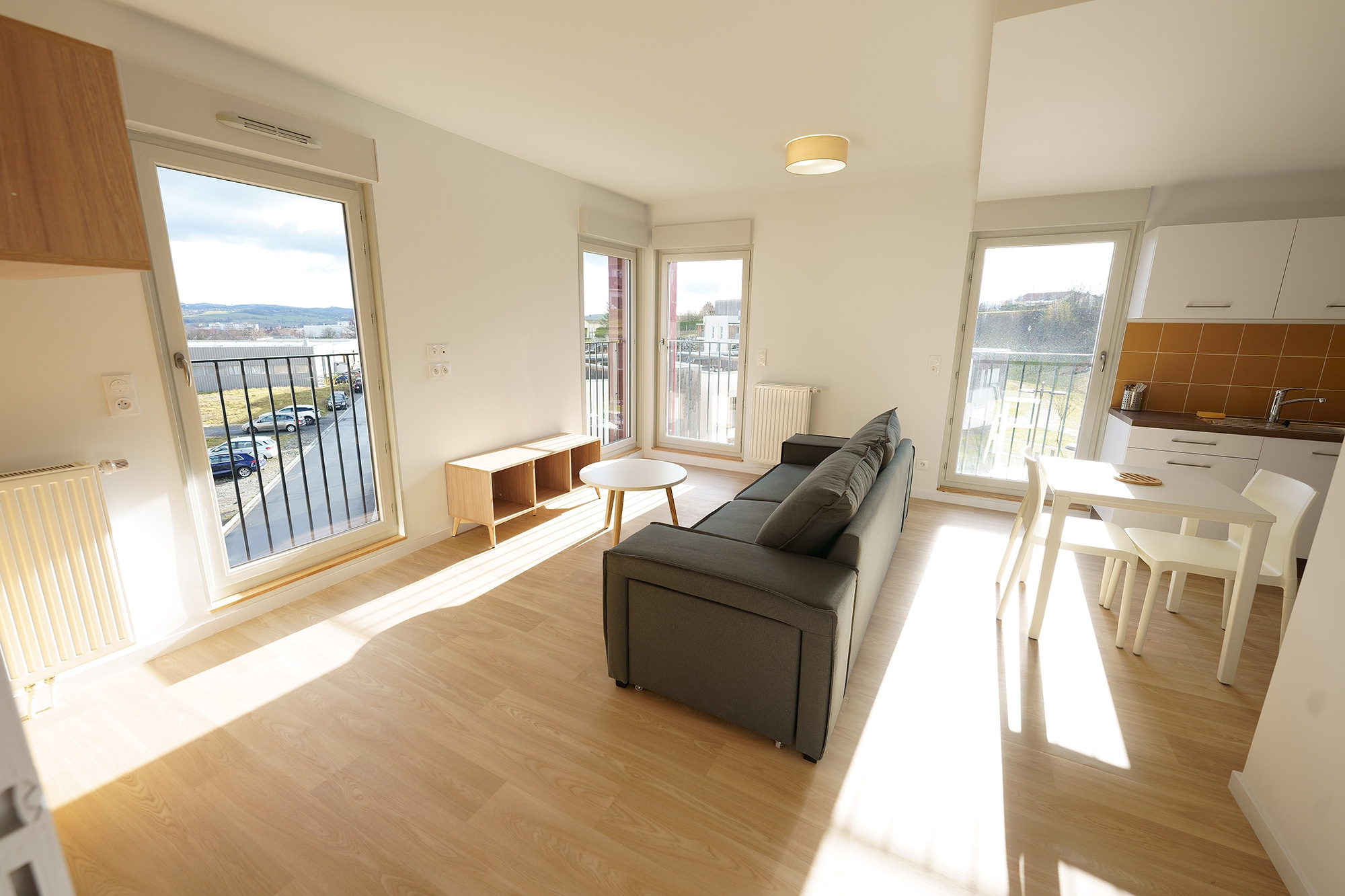 Des T2 tout équipés sont proposés aux jeunes actifs